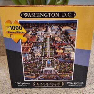 Dowdle Folk Art Washington, D.C. Puzzle - 1000 Pieces